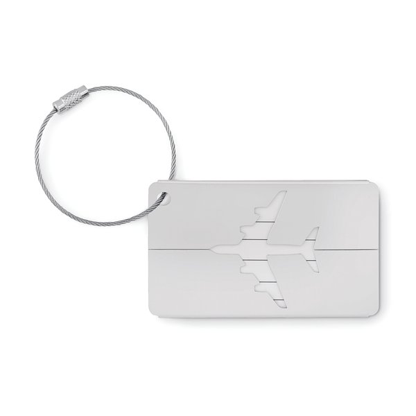 Kofferanhänger aus Aluminium Stiandri