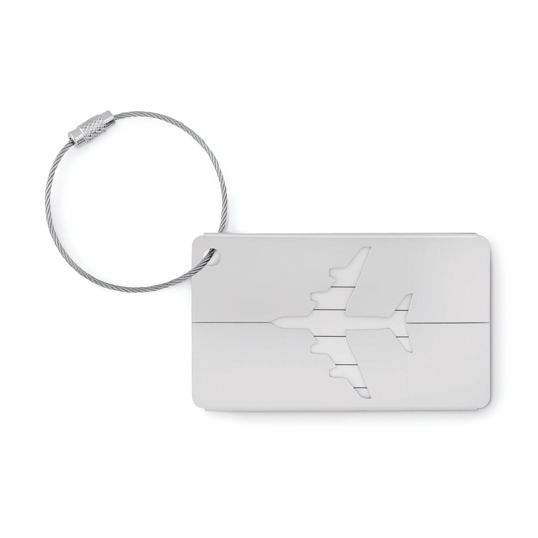 Kofferanhänger aus Aluminium Stiandri
