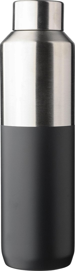 Recycelte doppelwandige Trinkflasche aus Edelstahl (600 ml) Nigna