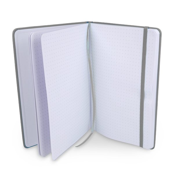 Notizbuch A5 PU mit Rasterpunktseiten Stiafrs