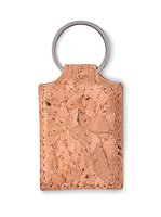 Schlüsselring Kork, eckig Paulan