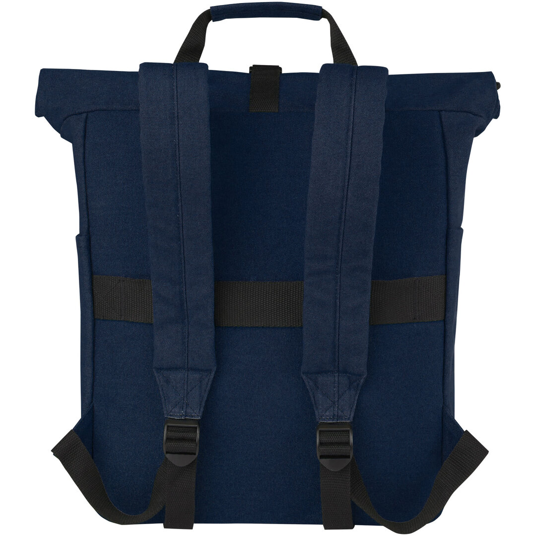 15" GRS Rolltop Laptop-Rucksack aus recyceltem Canvas 15 L - Luri