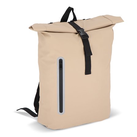 PU-beschichteter R-PET 600D Rolltop-Rucksack 20L Niansepas