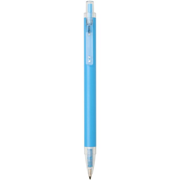 Kugelschreiber aus recyceltem Aluminium blaue Tinte - Vregian