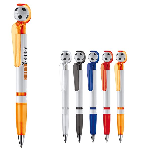 Fan Kugelschreiber mit Fußball Chtrik