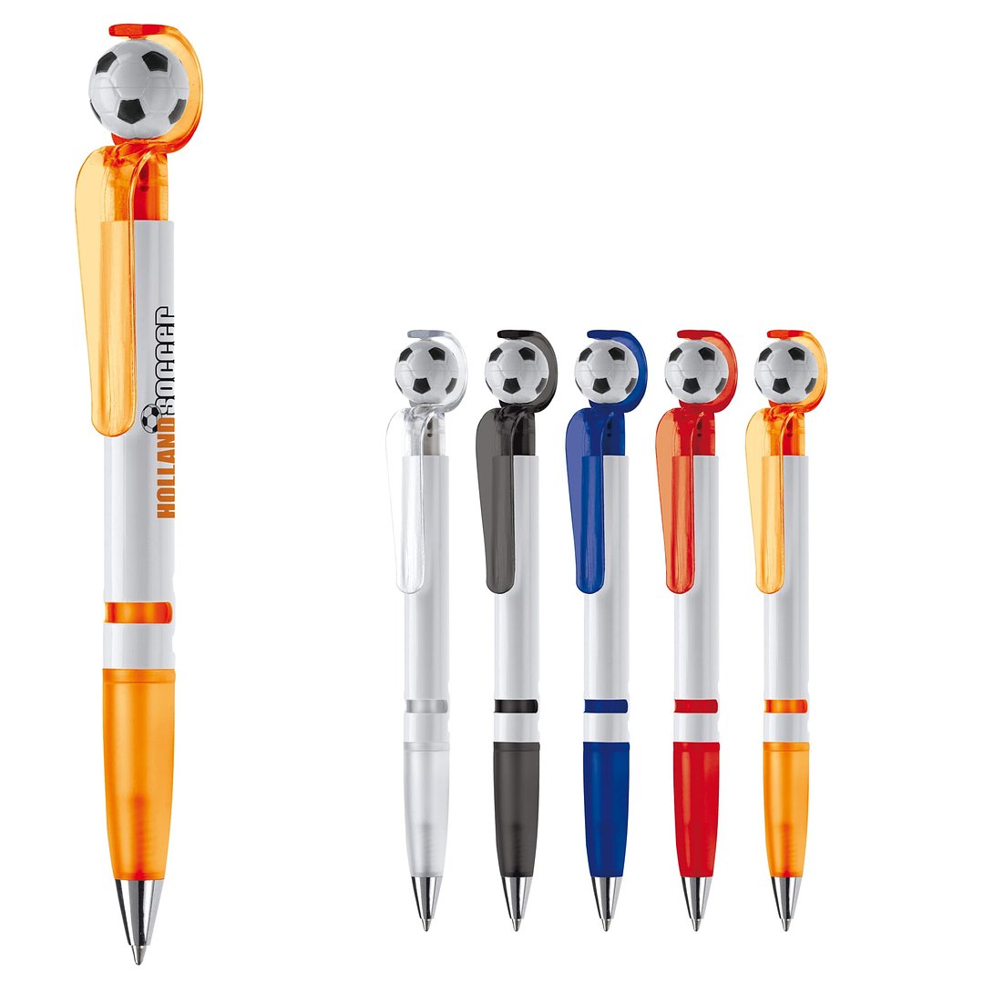 Fan Kugelschreiber mit Fußball Chtrik