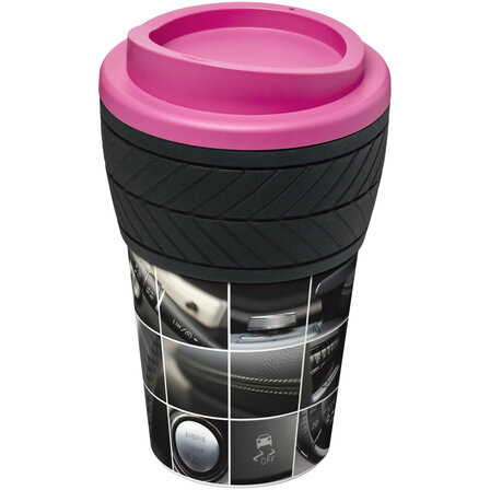 350 ml Isolierbecher mit Schutzring Reifen-Design - Razi