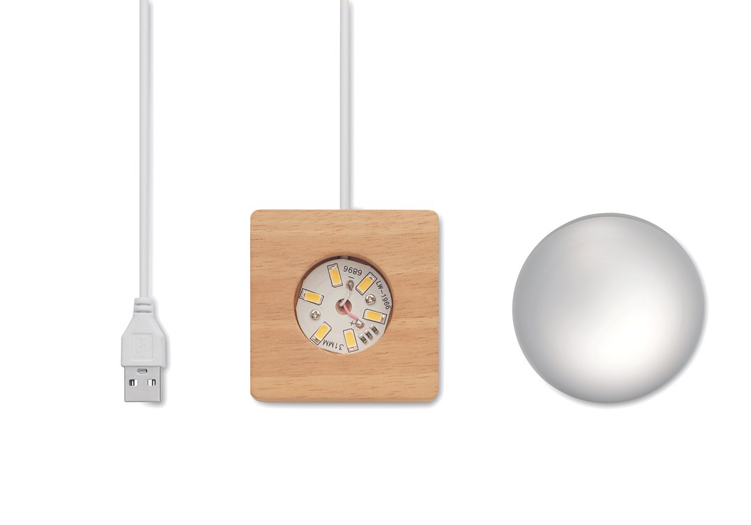 LED-Glaskugel Fenatia