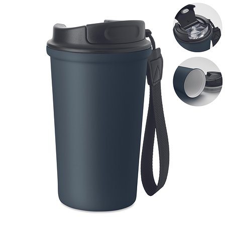 Becher recy. Edelstahl 400ml Anicorio