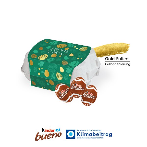 Schoko-Eier 6er-Set mit kinder bueno Eggs