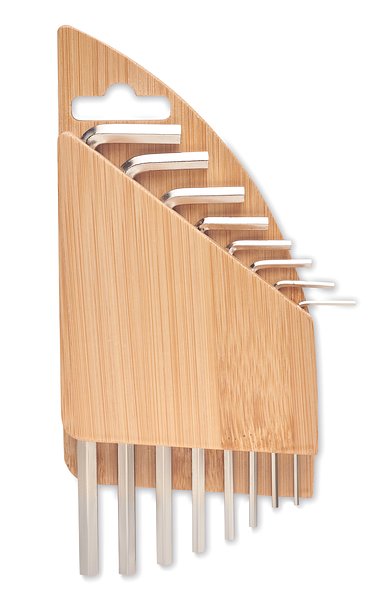 Sechskantschlüssel-Set Bambus Emmascio