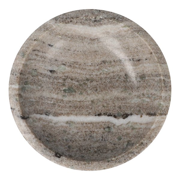 Sten Travertin-Marmor-Schale Benandrg