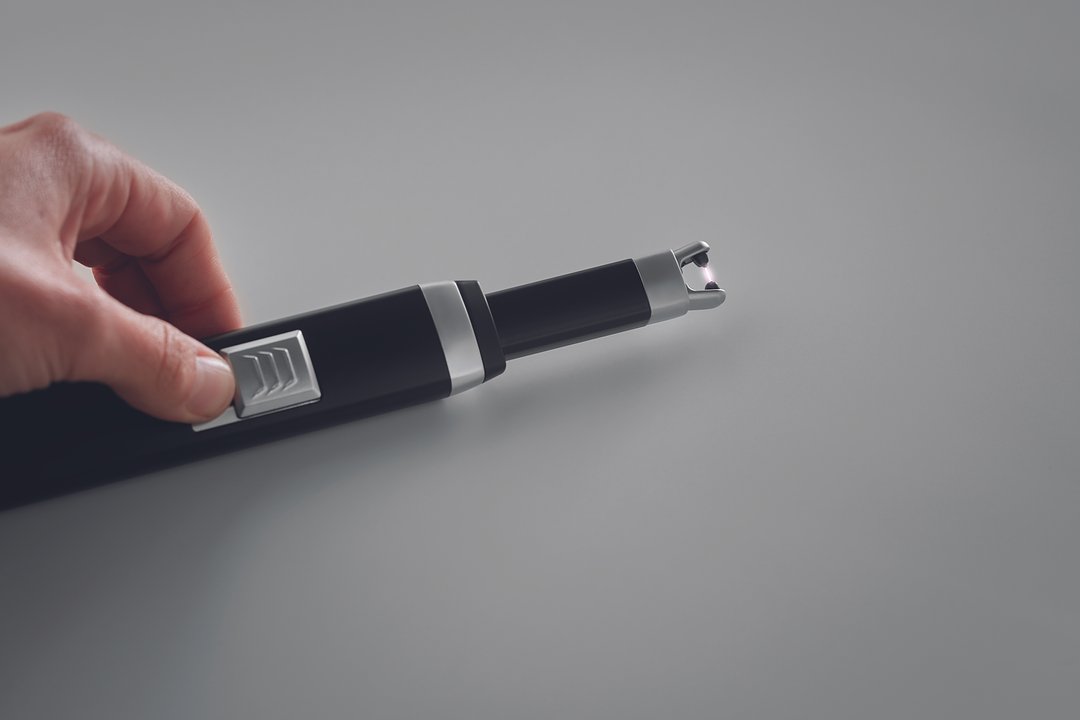 Grosses Lichtbogen-Feuerzeug Anneschta