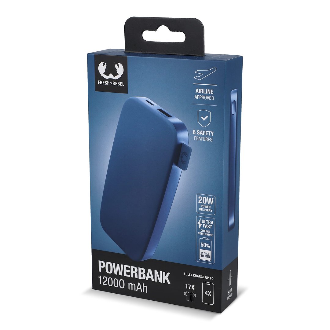 Powerbank 12.000mAh USB-C Ultra Fast Charging 20W Steivat