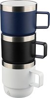 Recycelter Edelstahl-Becher mit doppelter Wand (180 ml) Mengi