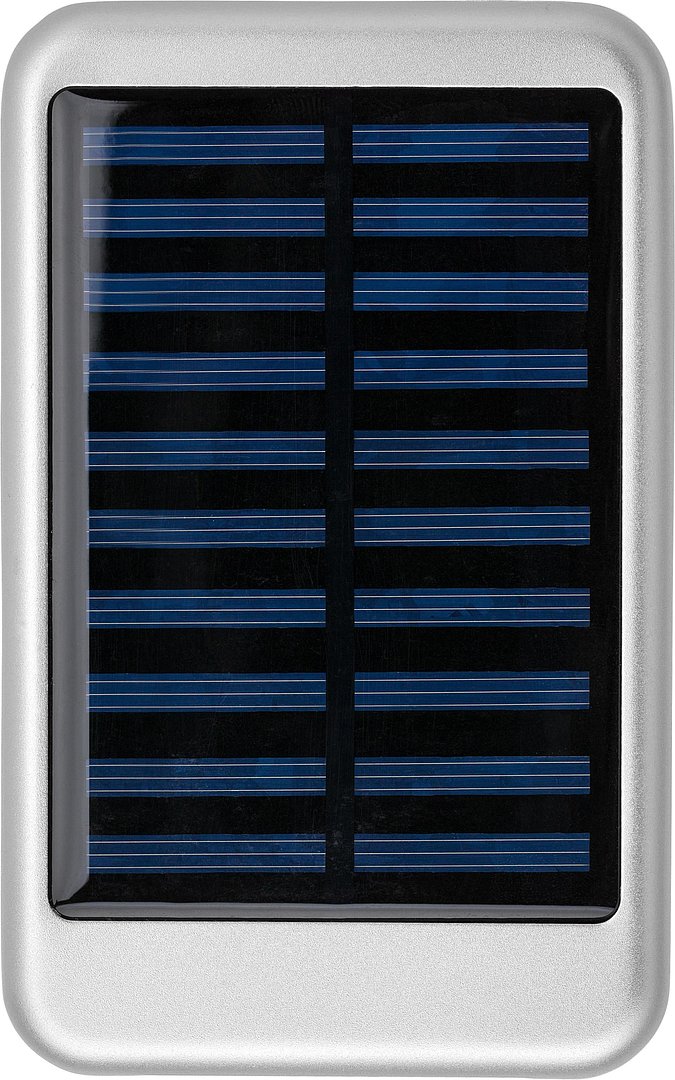 Aluminium Solar-Powerbank Buori