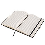 Hardcover-Notizbuch mit Einband aus recycelten Leder DIN A5 Doldi