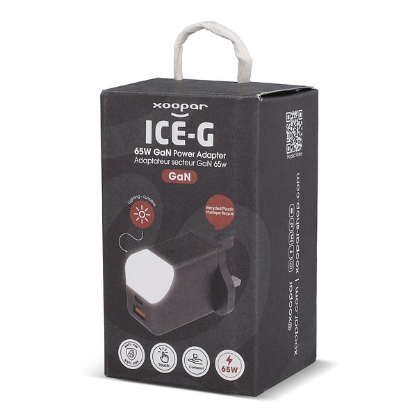 ICE-G 65W GaN-Netzteil mit UK-Stecker Pauni