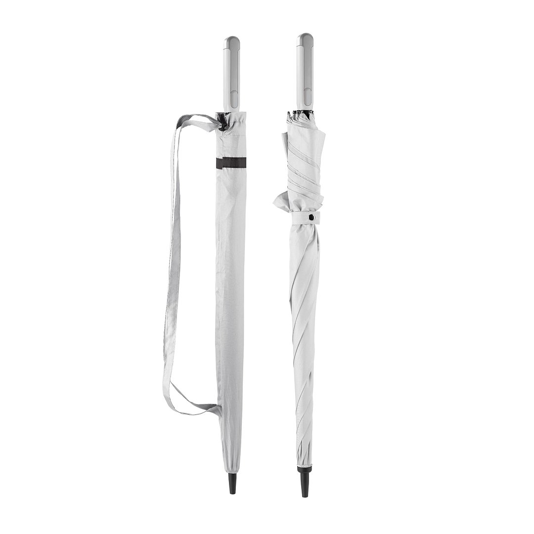 Luxus 27” quadratischer Regenschirm mit Hülle Vignatt