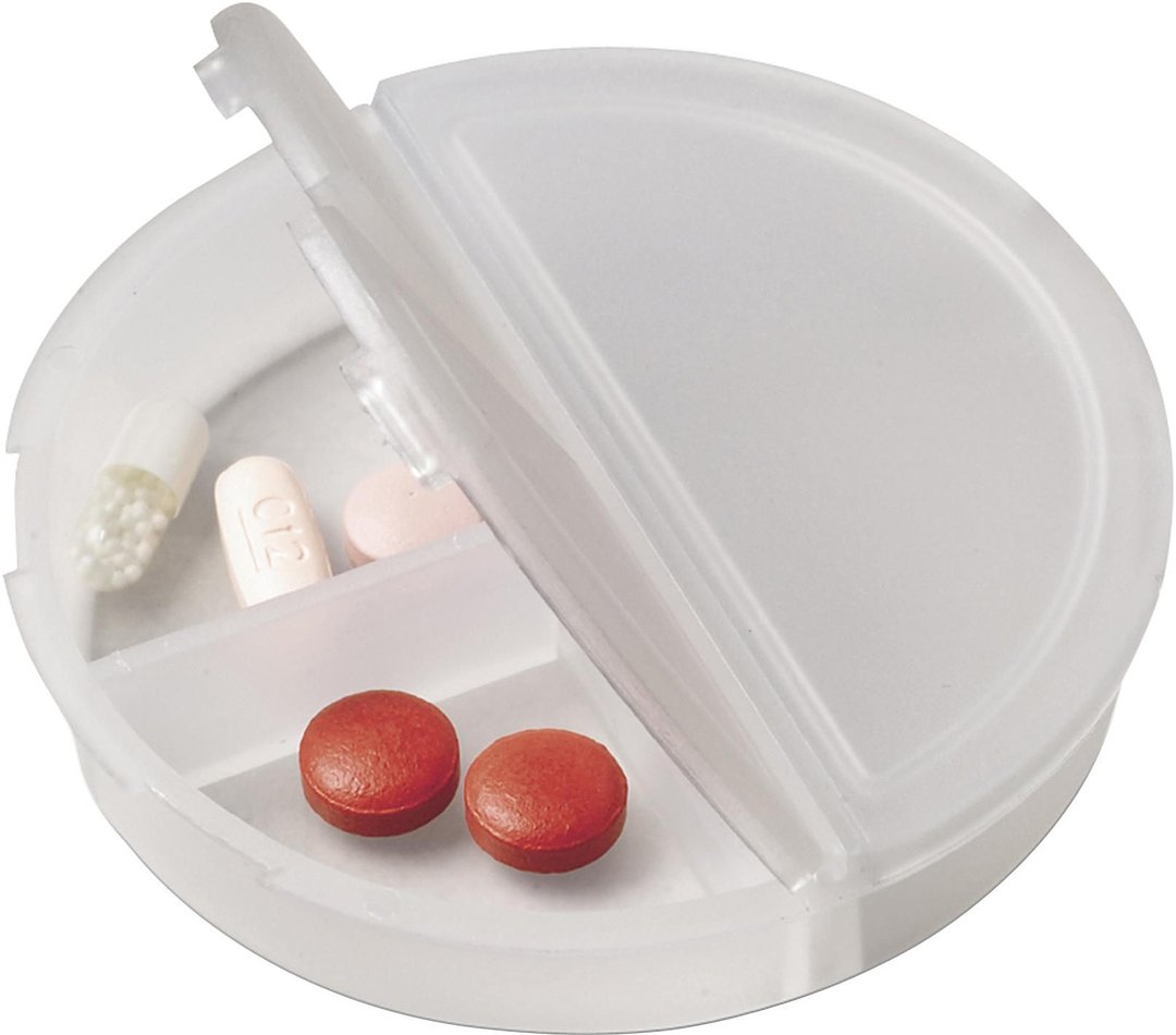 Pillendose aus Kunststoff Ninas