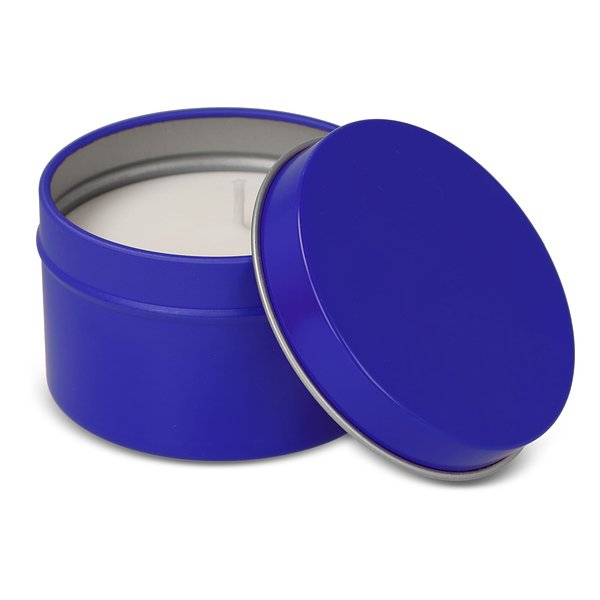 Kirtan-Duftkerze auf Pflanzenbasis in großer recycelter Dose Ellia