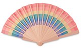 Fächer regenbogenfarbig Masperi
