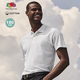 Erwachsene Weiß Polo-Shirt Idnal