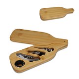 Weinset in Bambuskiste Doldico