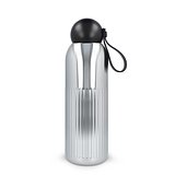 Tekla Stahlisolierflasche Chrom (recycelt) 500 ml Raingi