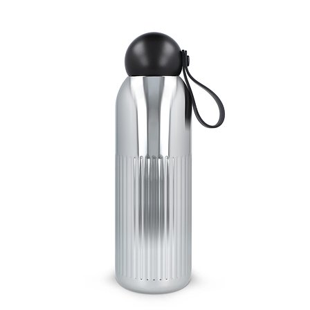 Tekla Stahlisolierflasche Chrom (recycelt) 500 ml Raingi