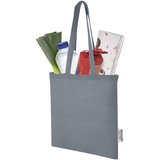 140 g/m² Baumwoll Tragetasche aus GRS recycelter Baumwolle, 7L - Giun