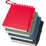 Mini Recyceltes Outdoor-Softcover Notizbuch und Kugelschreiber Set (schwarze Mine) - Minel