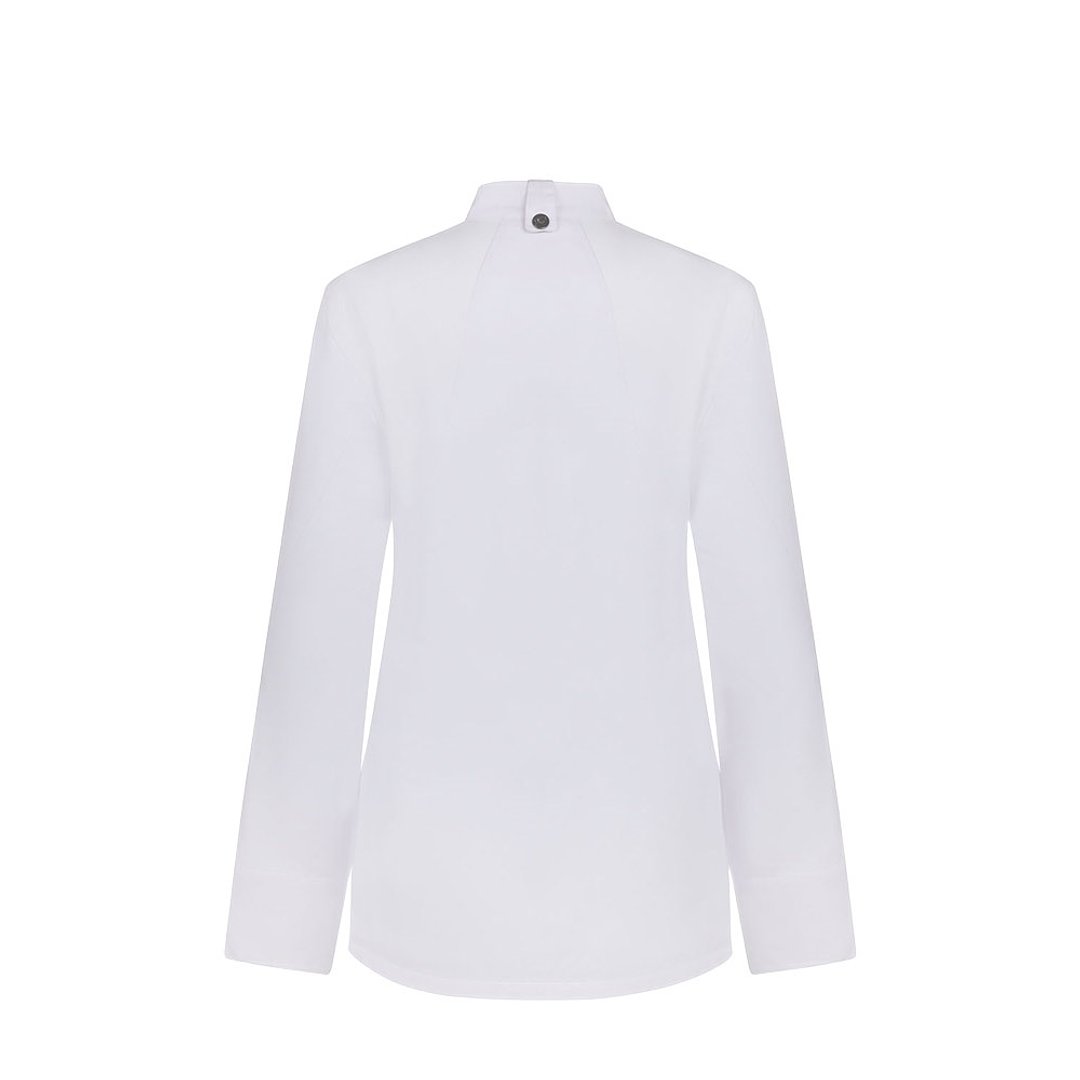 Kochjacke für Damen (190 g/m²), aus Baumwolle (35 %) und recyceltem Polyester (65 %) Jovigen