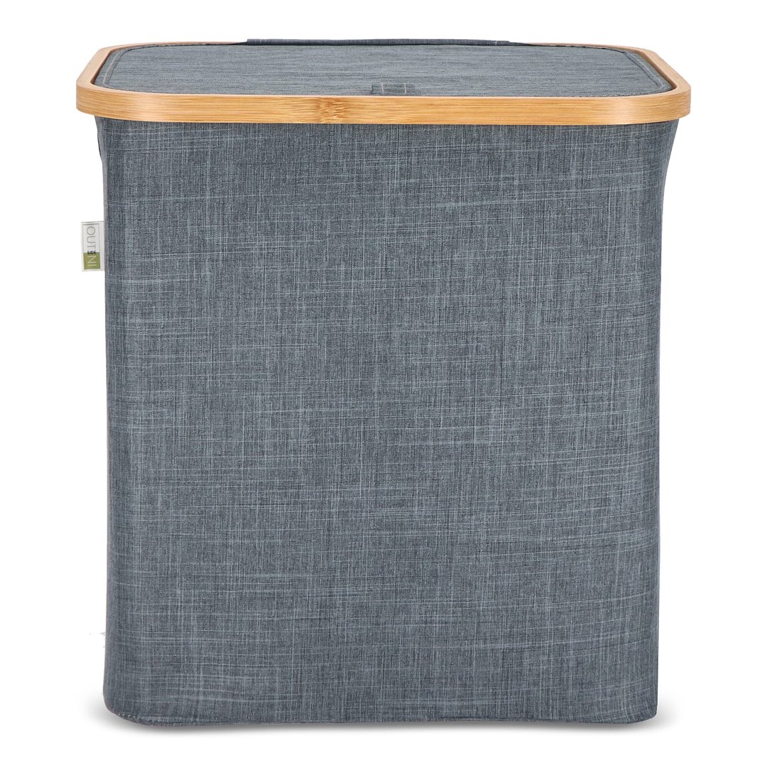 faltbarer Korb mit Deckel Sogne 40,5 x 33 x 42cm Duren