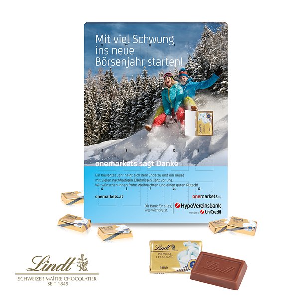 Wand-Adventskalender Lindt "Select Edition"