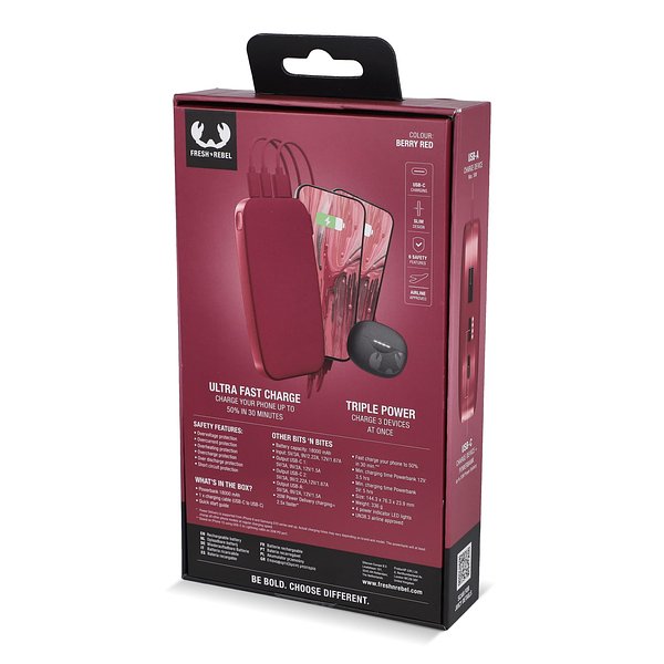 Powerbank 18.000mAh USB-C Ultra Fast Charging 20W Divat