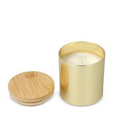 Bhakti-Duftkerze auf pflanzlicher Basis in recyceltem Aluminiumgefäß Elinele