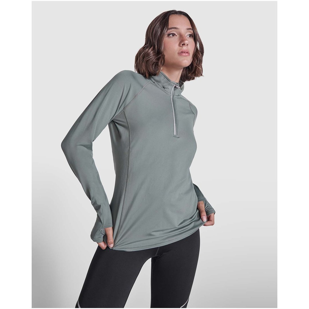 Half-Zip Sweatshirt für Damen - Waraza