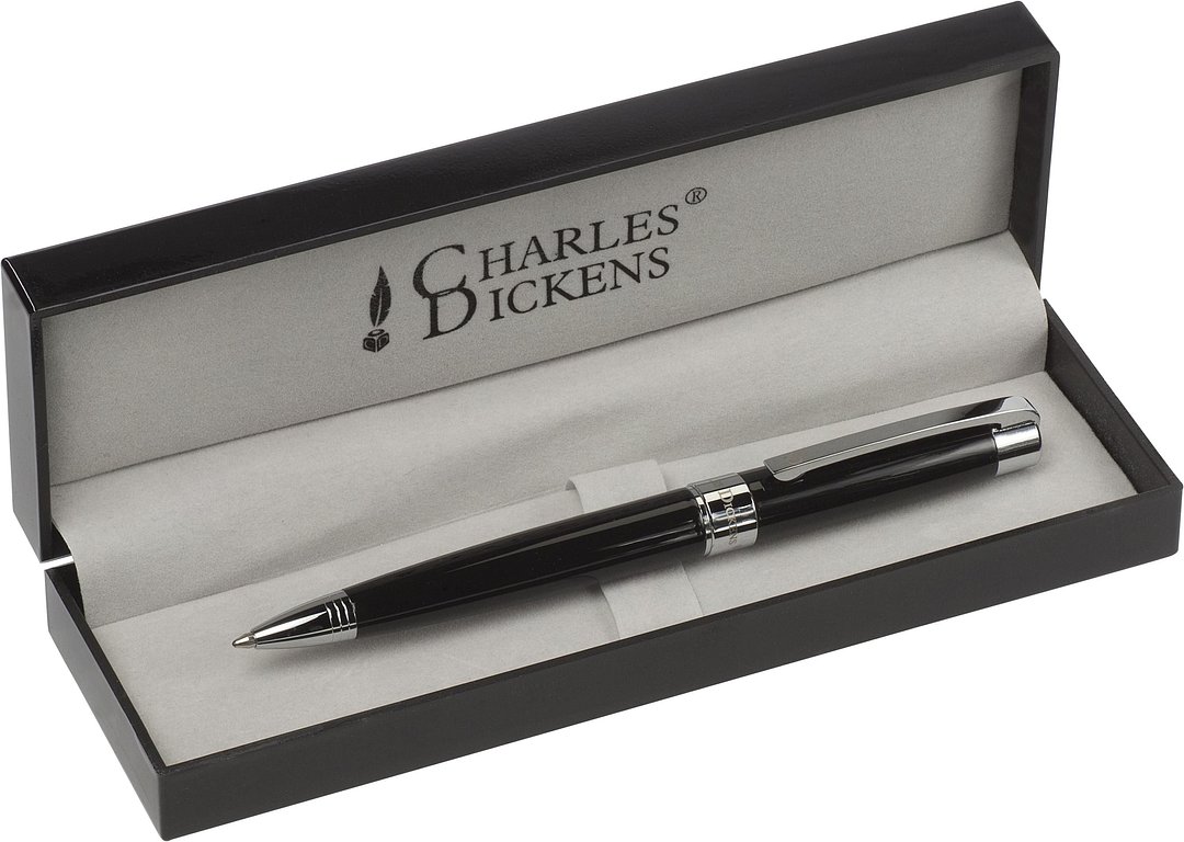 Charles Dickens Kugelschreiber aus Metall Bengie