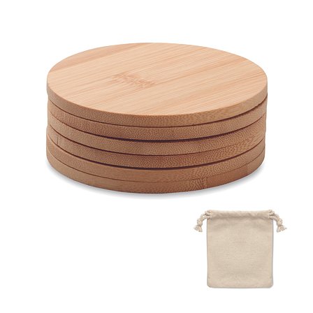 Untersetzer-Set Bambus Giandix