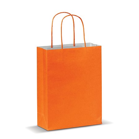 Kleine Papiertasche im Eco Look 120g/m² Lütz