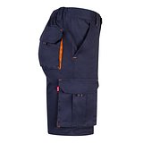 Zweifarbige Stretch-Bermudashorts mit mehreren Taschen (240 g/m²) aus Baumwolle (46 %), EME (38 %) und Polyester (16 %) Altie