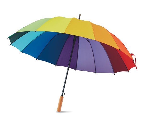 Regenschirm regenbogenfarbig Vrelin