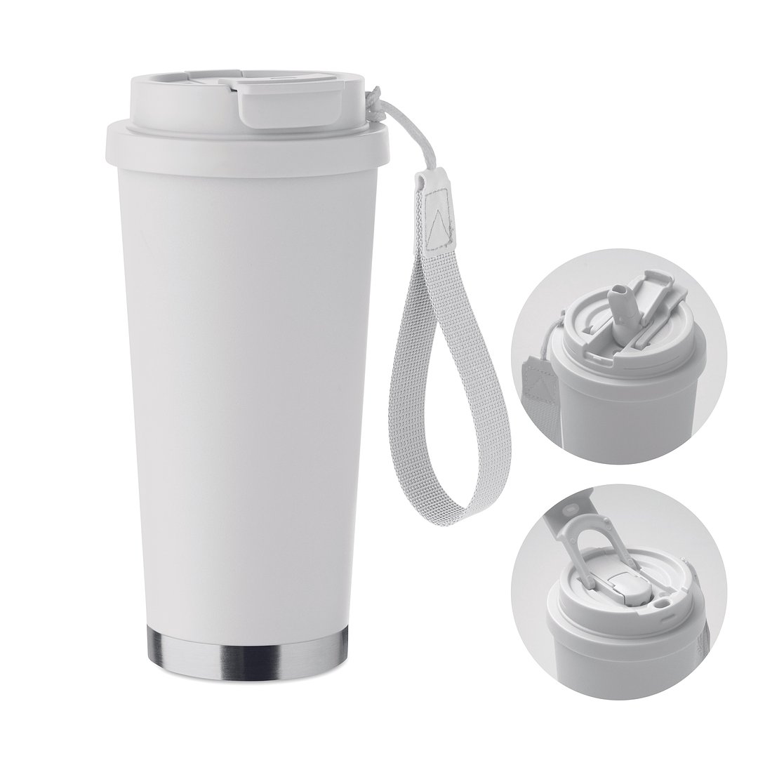 Doppelwandiger Trinkbecher 500ml Andrioli