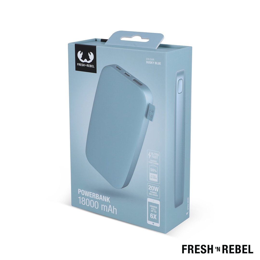 Powerbank 18.000mAh USB-C Ultra Fast Charging 20W Divat