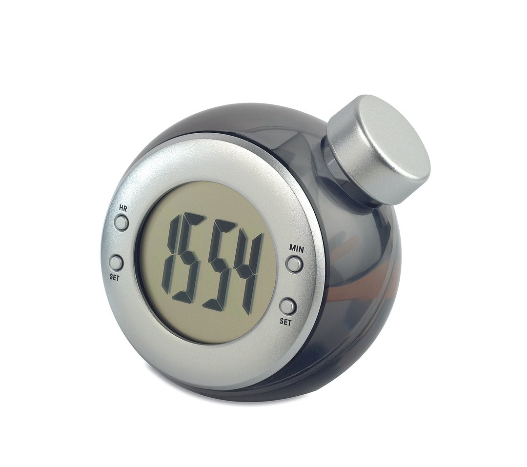 Wasserkraft-betriebene Tischuhr Mari