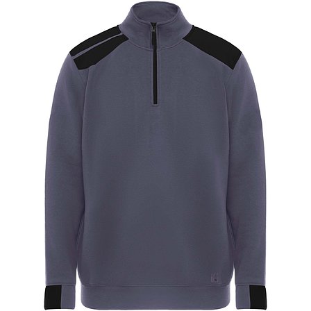 Pullover für Herren mit halbem Reissverschluss, 280 g/m2 - Anns