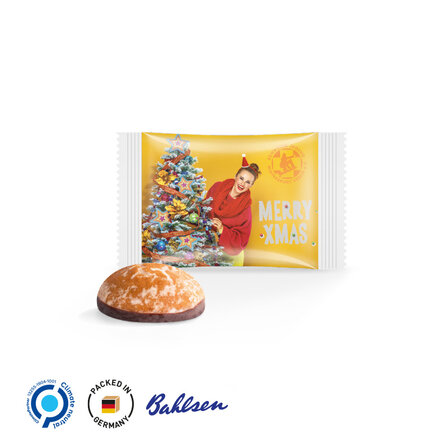 bedruckbarer Werbe Mini Lebkuchen 