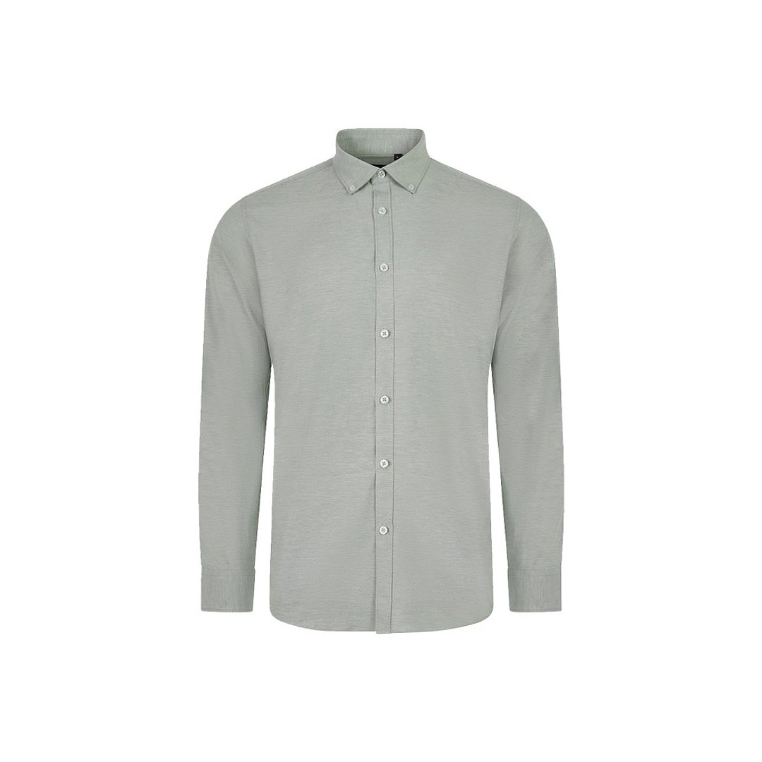 Hemd Oxford (180 g/m²) für Herren, aus Baumwolle (50 %), Polyester (45 %) und Elasthan (5 %) Gritll
