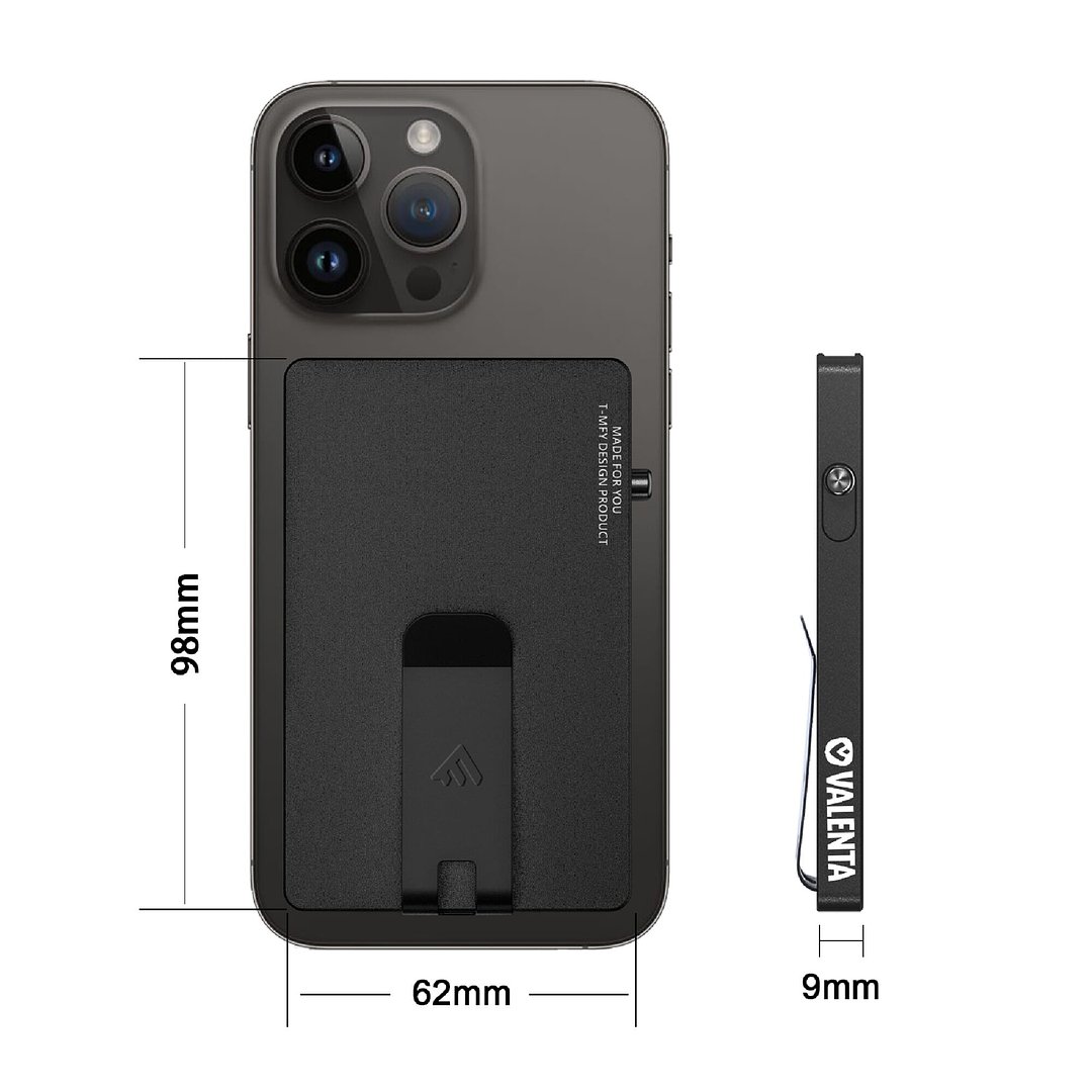 Cardprotector Aluminium Magsafe with money clip Palta